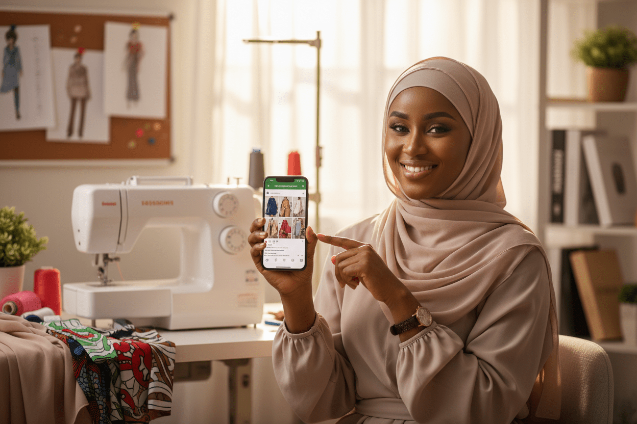5 Ways Nigerian Women Can Earn Money from Home with Tailoring - My Store "MoVision Digital Product"