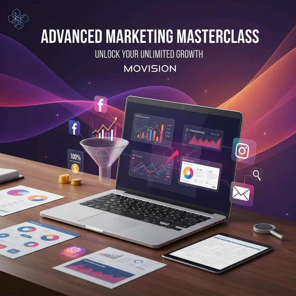 Marketing Mastery - Scale Your Business to 6 Figures - Digital Products | MoVision Digital Product