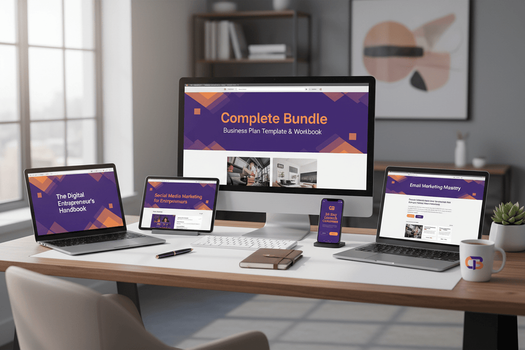 Starter Bundle - Digital Entrepreneur Essentials - Digital Product Bundle | MoVision Digital Product