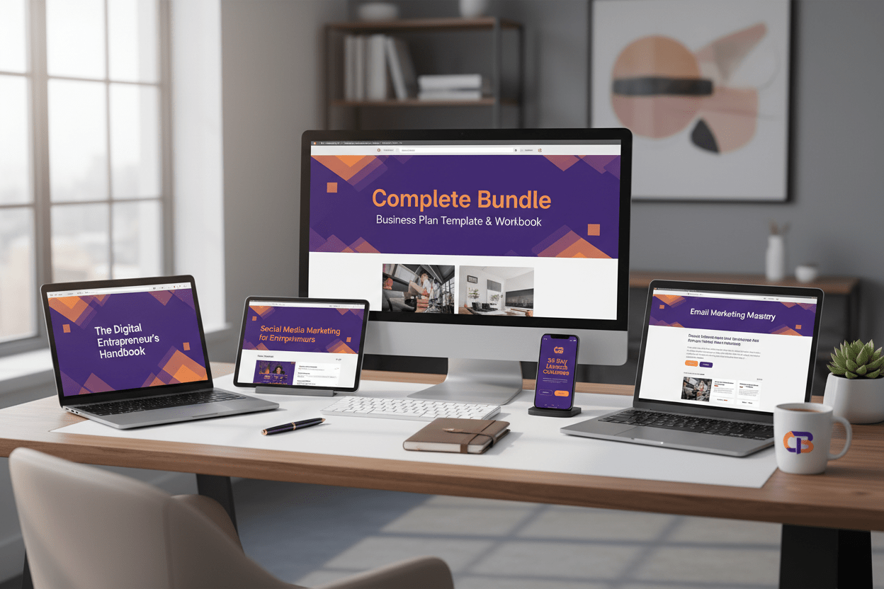 Starter Bundle - Digital Entrepreneur Essentials - Digital Product Bundle | MoVision Digital Product