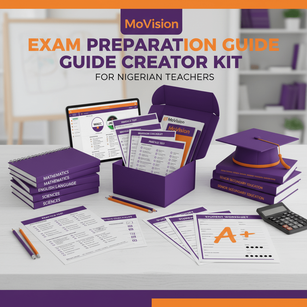 Study Guide Creator Kit for Nigerian Teachers - Digital Products | MoVision Digital Product
