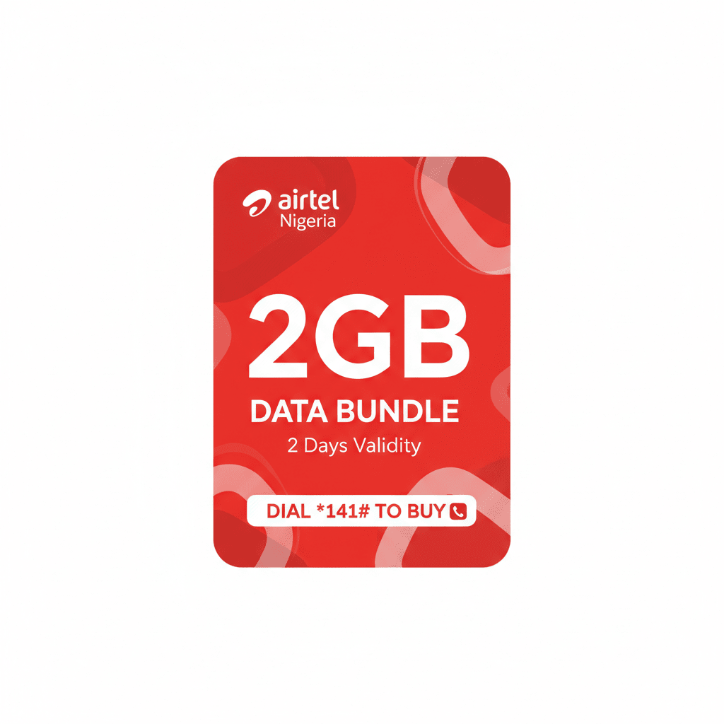 Airtel 2GB Data (2 Days) - Data Bundle | MoVision Digital Product