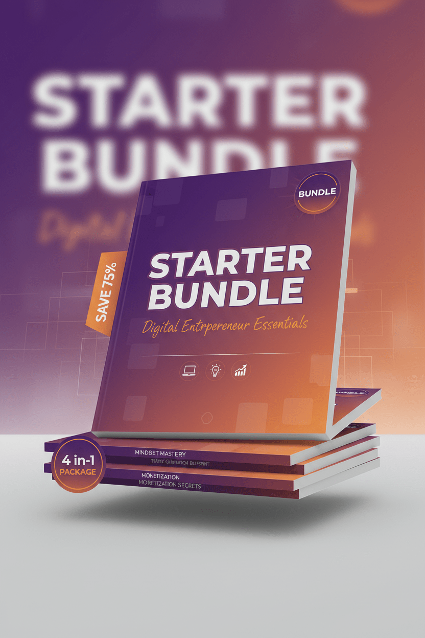 Starter Bundle - Digital Entrepreneur Essentials - Digital Product Bundle | MoVision Digital Product