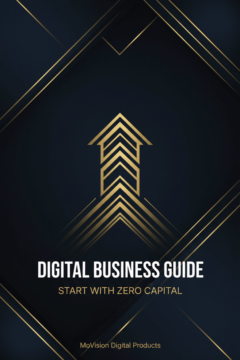 Digital Business Guide — Start With Zero Capital - | MoVision Digital Product