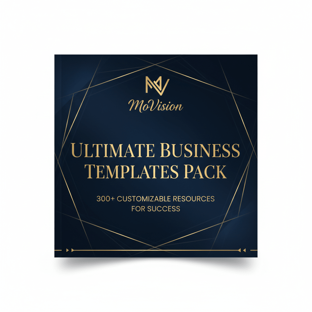 Professional Business Templates Pack - 50+ Templates - Digital Products | MoVision Digital Product