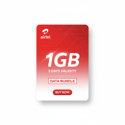 Airtel 1GB Data (3 Days) - Data Bundle | MoVision Digital Product