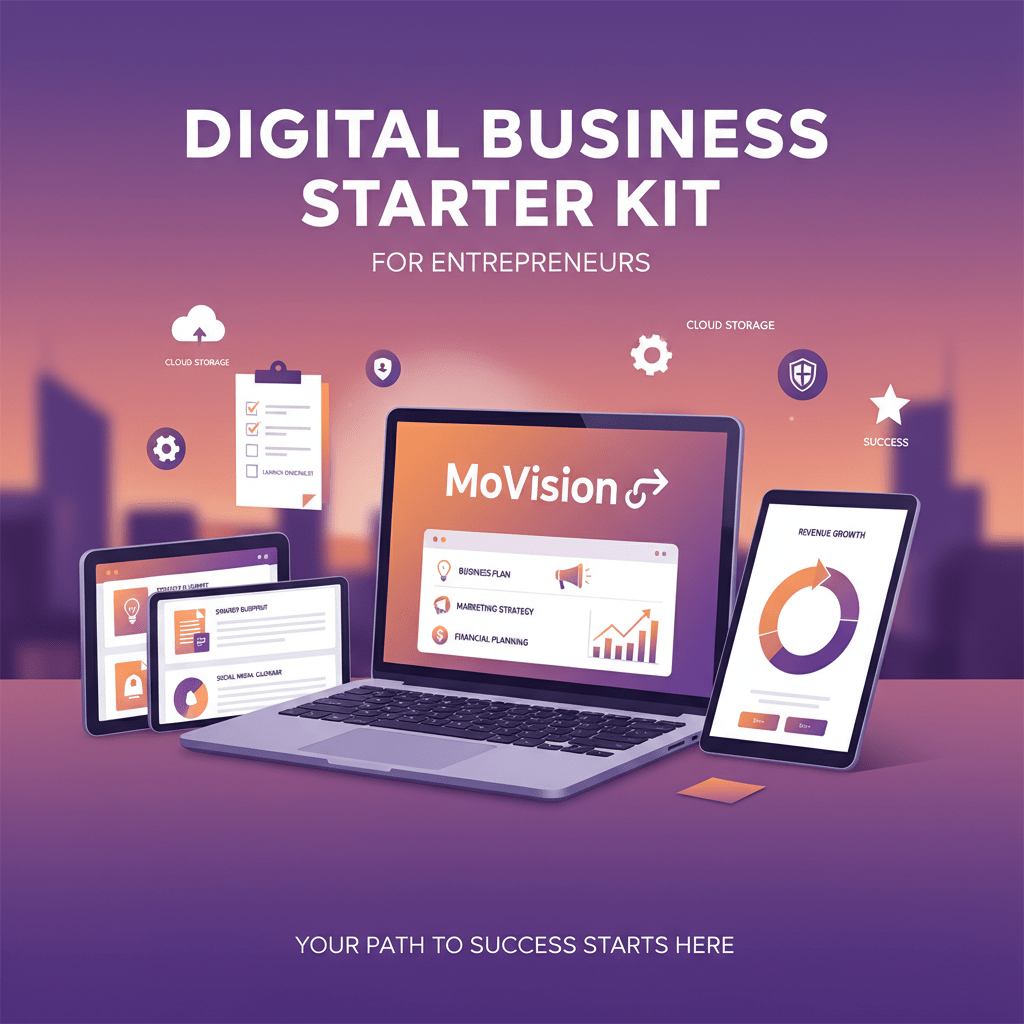 Digital Business Starter Kit - Launch Your Business with Confidence - Digital Products | MoVision Digital Product