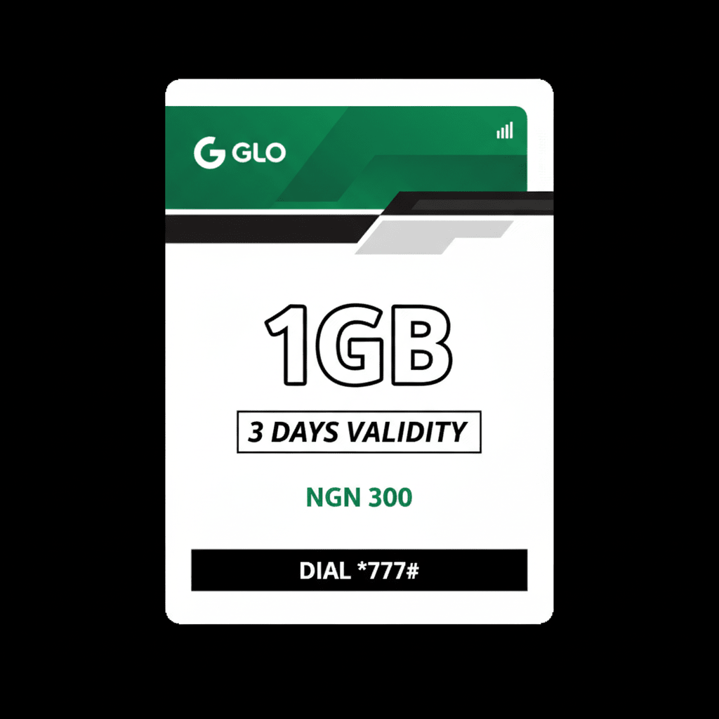Glo 1GB Data CG (3 Days) - Data Bundle | MoVision Digital Product