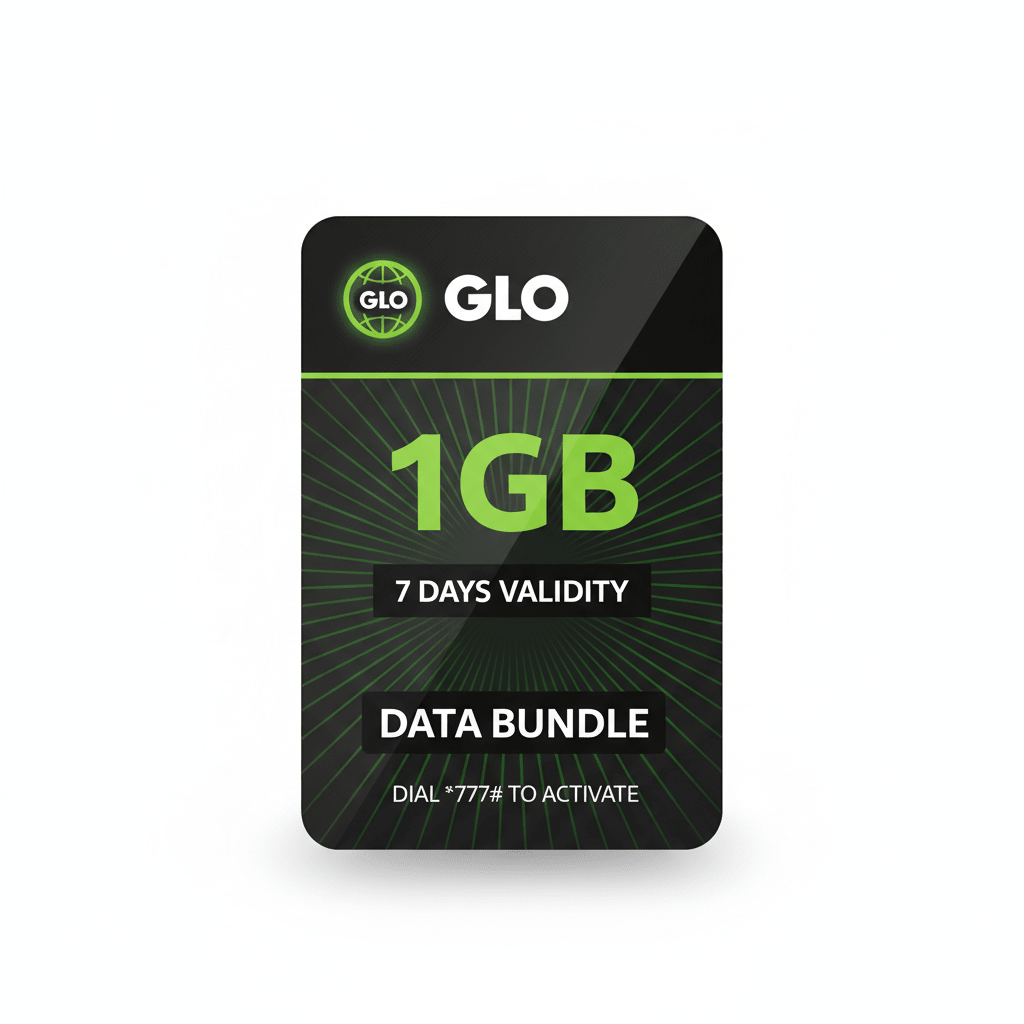 Glo 1GB Data CG (7 Days) - Data Bundle | MoVision Digital Product