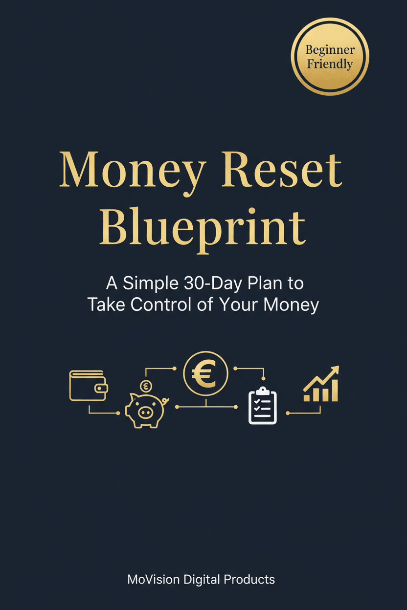 Money Reset Blueprint - | MoVision Digital Product