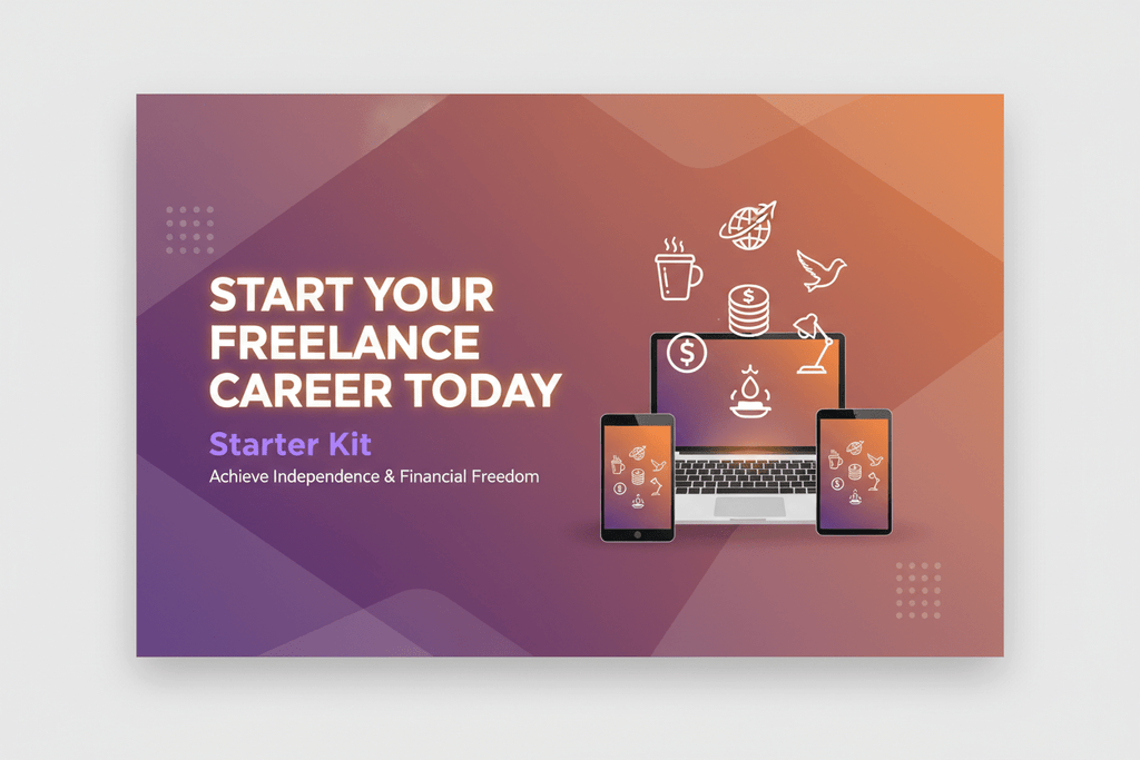 Freelancing Starter Kit - Launch Your Freelance Career with Confidence - Digital Products | MoVision Digital Product