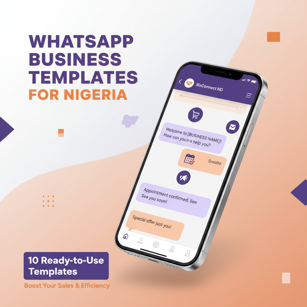 WhatsApp Business Templates for Nigerian Entrepreneurs - Digital Product | MoVision Digital Product